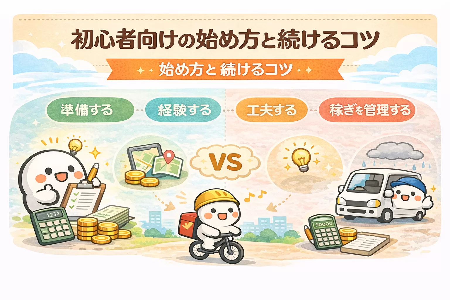 初心者向けの始め方と続けるコツ