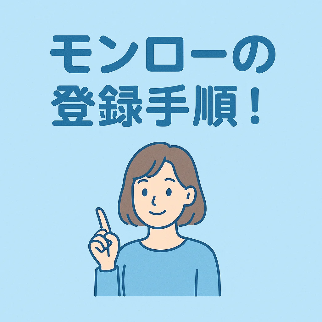 モンローJOBの登録手順を徹底解説｜かんたん在宅副業スタート！